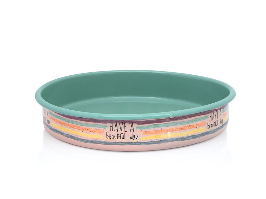 Tava rotunda 4l Divan Dan Metalac email/30cm/4l