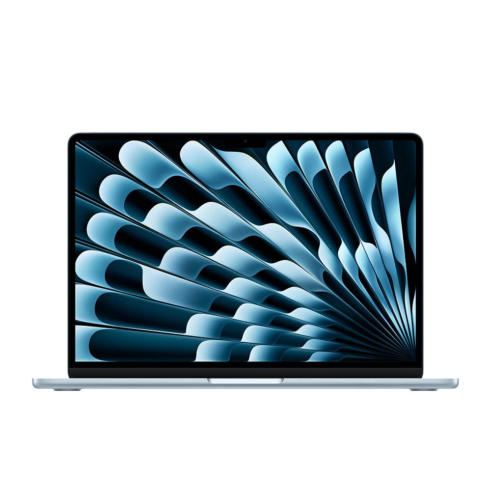 Laptop Apple MacBook Air 13 with Liquid Retina (2026), 13.6 inch 2560 x 1664, Apple M5 10-core (10 C), 16 GB RAM, 512 GB SSD, Apple 8-core integrat, macOS, Tastatura Internationala, Albastru deschis