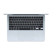 Laptop Apple MacBook Air 13 with Liquid Retina (2026), 13.6 inch 2560 x 1664, Apple M5 10-core (10 C), 16 GB RAM, 512 GB SSD, Apple 8-core integrat, macOS, Tastatura Internationala, Albastru deschis