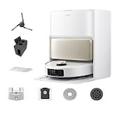 Aspirator robot cu mop Mova V50 Ultra Complete RLV72LE-1, 24.000Pa, 6400mAh, 220min, Advanced AI SmartSight, statie colectare inteligenta, alb