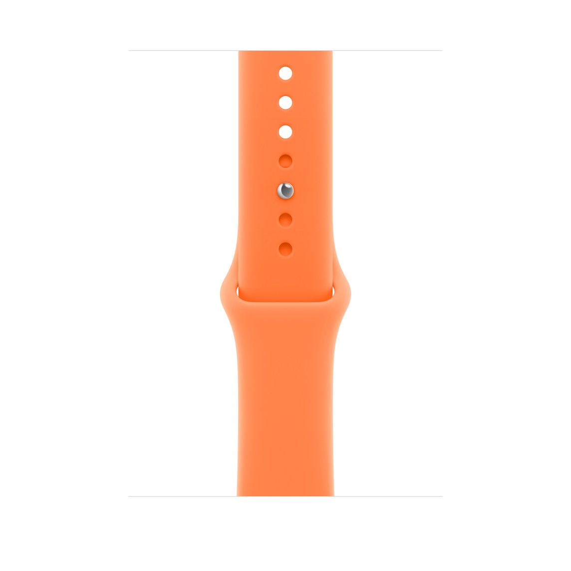 Apple Watch 46mm Sport Band: Clementine Sport Band - M/L (SEASONAL)