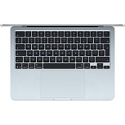 Laptop Apple MacBook Air 15 (2026), 15.3 inch 2880 x 1864, Apple M5 10-core (10 C), 16 GB RAM, 512 GB SSD, Apple 10-core integrat, macOS, Tastatura International, Albastru deschis