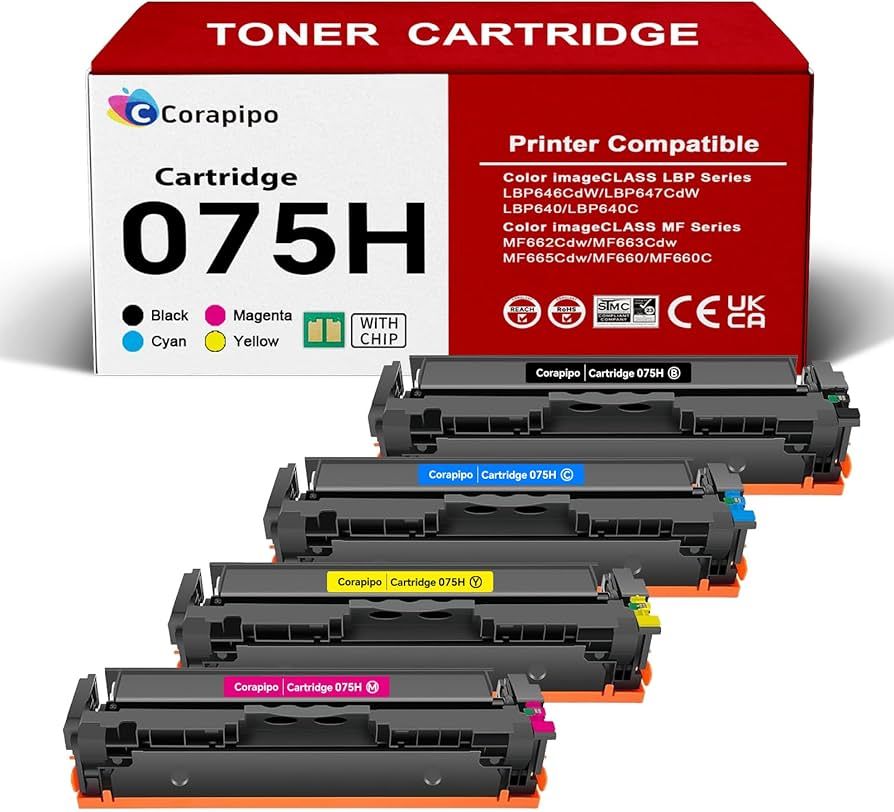CANON CRG075HM TONER HIGH YIELD MAGENTA 2.5K