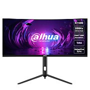 Monitor Dahua 30  DHI-LM30-E330CA, Diagonal (inch): 30, Diagonal (cm): 76, Aspect ratio: 21:9, Panel: VA, Resolution: 2560x1080, Refresh Rate: 200Hz, Response time MPRT: 1ms, Brightness (max): 250 cd/m², Contrast (static) : 3000:1, Viewing angle: 178/178, Color Gamut Type: Adobe RGB , Color Gamut