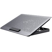 Stand cooling laptop Trust Exto, cabluri incluse USB-A to USB-A 100cm, nivel sunet 30 dBA, 35 dBA, viteza rotatie 650 RPM, argintiu