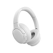 CASTI Baseus Bowie Bass BH1 Lite Wireless Noise Cancelling, over ear, 40mm Dynamic Drivers, autonomie 80 ore, microfon pe casca, conectare prin Bluetooth 6.0, alb  A0203C02  (timbru verde 0.18 lei) - 6953156299290