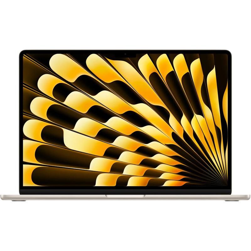 Laptop Apple MacBook Air 15 Z1LV000D1, 15.3 inch 2880 x 1864, Apple M5 10-core (10 C), 32 GB RAM, 1 TB SSD, Apple M5 10-core integrat, Mac OS, Starlight