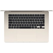 Laptop Apple MacBook Air 15 Z1LT000GX, 15.3 inch 2880 x 1864, Apple M5 10-core (10 C), 24 GB RAM, 512 GB SSD, Apple M5 10-core integrat, Mac OS, Starlight