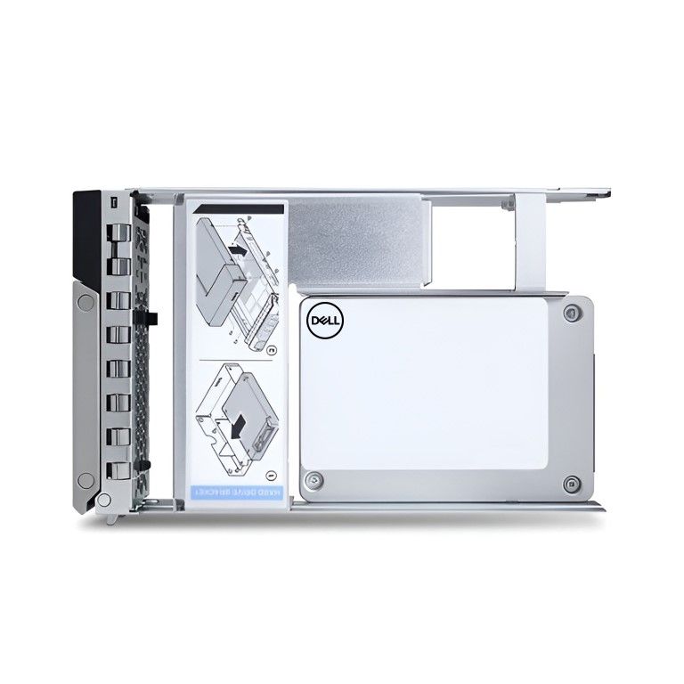 Dell 1.6TB SSD up to SAS 24Gbps ISE Mix Use 512e 2.5in 3.5in Hybrid Carrier 3WPD