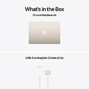 MacBook Air 13.6  Retina/Apple M5 (CPU 10-core, GPU 10-core, NeuralEngine16-core)/16GB/512GB - Starlight - INT KB (No Adapter) - 2026 (CTO from MDHA4RO/A)