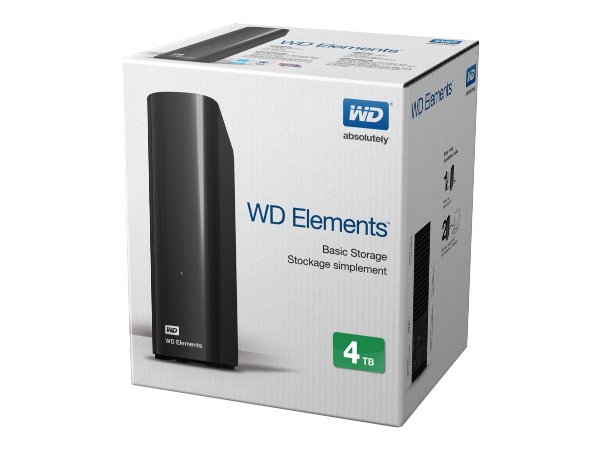 Western Digital WD Elements Desktop external hard drive 4000 GB Black_2