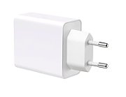 Lemontti Incarcator Retea GaN Fast Charge 45W 1 x PD Type-C + 1 x USB-A Quick Charge 3.0 Alb