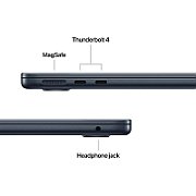 Laptop Apple MacBook Air 13 Z1L60016C, 13.6 inch 2560 x 1664, Apple M5 10-core (10 C / 10 T, N/A - N/A, N/A cache, N/A), 16 GB LPDDR5X, 512 GB SSD, Apple M5 10-core integrat, Mac OS, Tastatura US English, Midnight