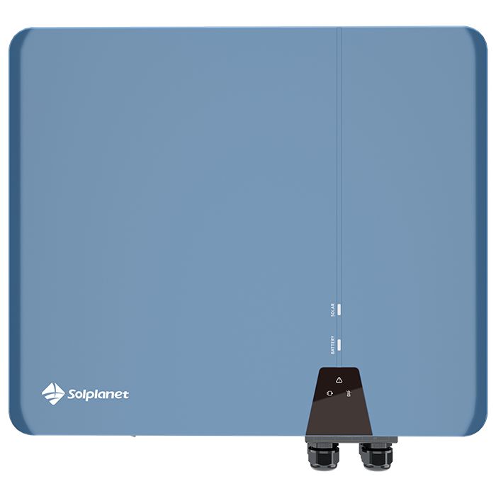 Solplanet hybrid inverter ASW6000H-T2 asymmetric AFCI6kW, 3P, 2 MPPT, w/Dongle WLAN, 2*20A, w/EPS, DC w/SPD, AC w/MOV, DC w/SUNCLIX,  AC w/Handa, w/three-phase four-wire, w/AFCI, w/Modbus TCP