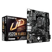 GIGABYTE A520M H ARGB. Processor manufacturer: AMD, Processor socket: Socket AM4, Compatible processor series: AMD Ryzen 3000 Series, AMD Ryzen 4000 Series, AMD Ryzen 5000 Series, AMD Ryzen PRO 3000 Series,.... Supported memory types: DDR4-SDRAM, Maximum internal memory: 64 GB, Memory slots type