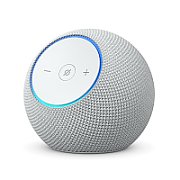 Amazon Echo Dot Max. Virtual assistant: Amazon Alexa, Shape: Spheric, Product colour: White. Connectivity technology: Wireless, Wi-Fi standards: 802.11a, 802.11b, 802.11g, Wi-Fi 4 (802.11n), Wi-Fi 5 (802.11ac), Wi-Fi 6 (802.11ax), Wi-Fi 6E.... Power source type: Battery. Width: 110 mm, Depth: 110