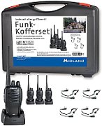 Radiotelefony ręczne PMR MIDLAND XT70 PRO walizka