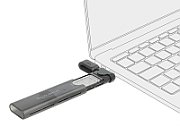 DELOCK Ext GehĂ¤use USB Type-C M.2 NVMe PCIe oder SATA SSD