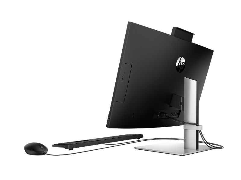 All-in-One HP ProOne 440 G9 23.8 inch Non-Touch IPS FHD (1920x1080) Anti-Glare, Intel Core i7-14700T 20 Core (1.3 GHz, up to 5.2 GHz, 28MB), video integrat Intel UHD Graphics, RAM 16GB DDR5 4800MHz (2x8GB), SSD 512GB M.2 2280 PCle NVMe, No ODD, LAN 10/100/1000, Realtek 8852BE Wi-Fi 6 + Bluetooth