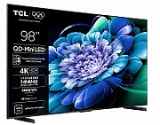 Televizor TCL MiniLed 98C61K, 248 cm, Smart Google TV, 4K, 120Hz