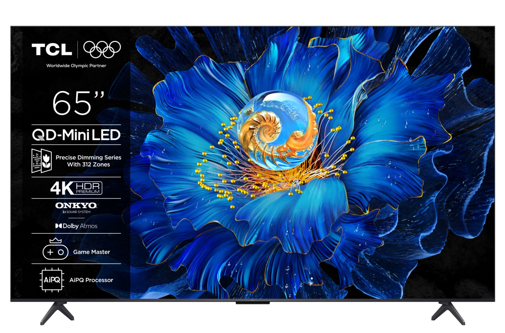 Televizor TCL MiniLed 65C6KS, 164 cm, Google TV, 4K