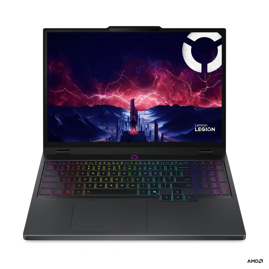 Laptop Lenovo Legion 5 15AKP10 83F1006CRM, 15.1 inch 2560 x 1600, AMD AI 7 350 (8 C / 16 T, 2 GHz - 5 GHz, 24 MB cache, 45 W), 24 GB DDR5, 1 TB SSD, Nvidia GeForce RTX 5070, Fara sistem de operare, Tastatura English, Eclipse Black