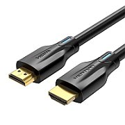 Cablu video Vention, HDMI (T) la HDMI (T), 5m, rezolutie 8K la 60Hz, conectori auriti, negru  AANBJ  (timbru verde 0.08 lei) - 6922794755147