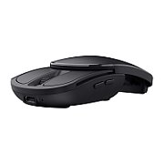 Mouse Trust Zylo Pocket Foldable, rezolutie maxima 2400 DPI, negru