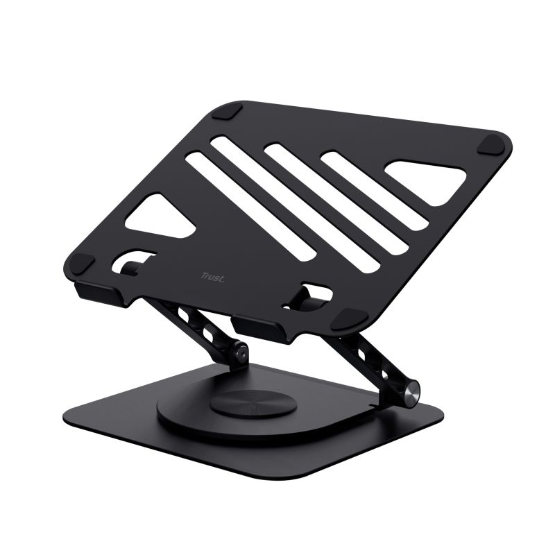 Stand  laptop Trust Zeff Metal, dimensiune maxima laptop 16  , greutate maxima suportata 10kg, negru