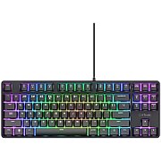 Tastatura mecanica cu fir Trust GXT 872 Xyra TKL, backlight, nr taste 87, alb