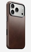 NOMAD Traditional Leather Case - skórzane etui do iPhone 17 Pro kompatybilne z MagSafe  skóra Horween (rustic brown)