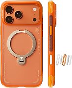 TORRAS Ostand Spin Air - etui do iPhone 17 Pro Max kompatybilne z MagSafe (horizon orange)