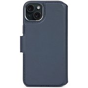 Decoded Leather Detachable Wallet - skórzana obudowa ochronna do iPhone 17 Pro Max kompatybilna z MagSafe (navy shadow)