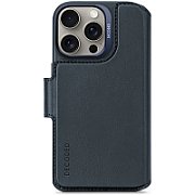 Decoded Leather Detachable Wallet - skórzana obudowa ochronna do iPhone 17 Pro Max kompatybilna z MagSafe (navy shadow)