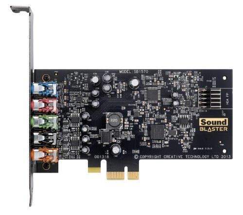 Creative Labs Sound Blaster Audigy FX 5.1 channels PCI-E x1_2