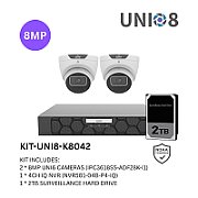 Monitoring kit KIT-NVR501 + 2 cameras