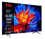 Televizor TCL QLED 65P8K, 164 cm, Smart Google TV, 4K, 100Hz, Clasa F