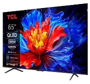 Televizor TCL QLED 65P8K, 164 cm, Smart Google TV, 4K, 100Hz, Clasa F
