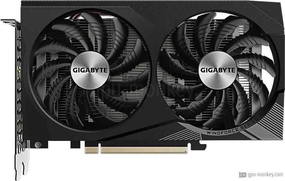 Placasa video Gigabyte GEFORCE RTX 3050 WINDFORCE 8G V2