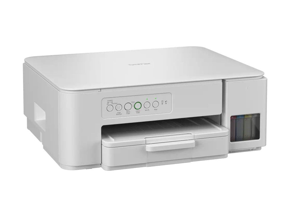 BROTHER DCPT436WYJ1 Color Inkjet A4 MFP Ink Tank System 16/9ipm Wireless AirPrint White