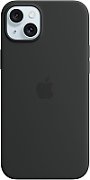Apple iPhone 15 Silicone Case with MagSafe - Black
