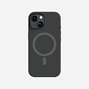 Apple iPhone 15 Silicone Case with MagSafe - Black