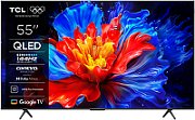 Televizor TCL QLED 55P81K, 139 cm, Smart Google TV, 4K