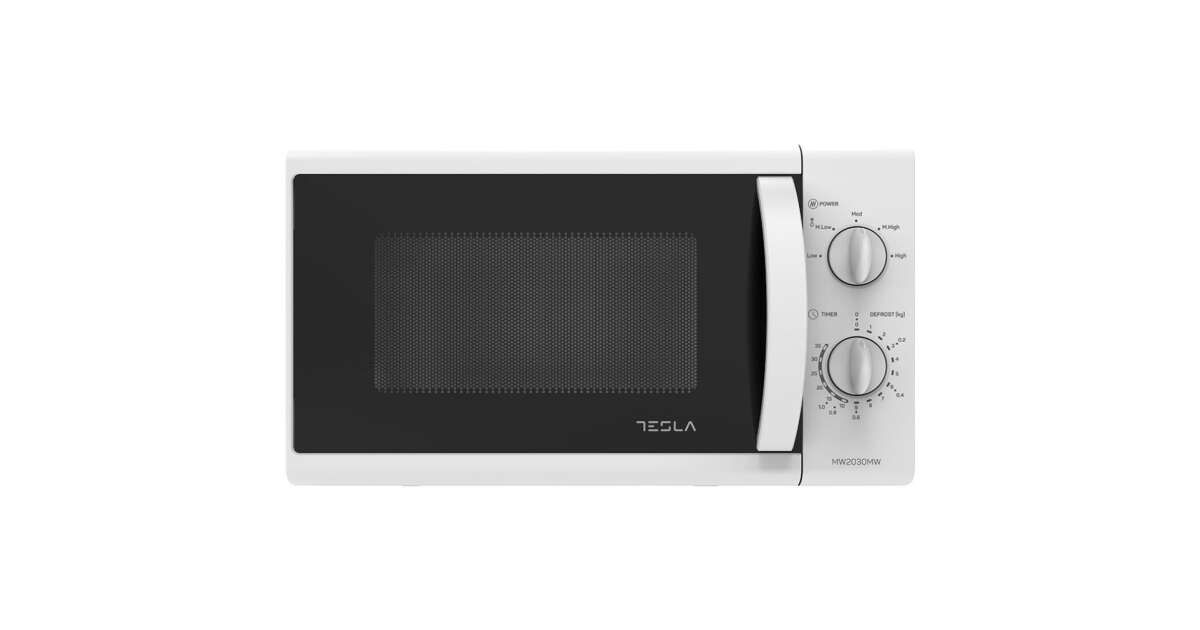 Cuptor microunde Tesla MW2030MW 20LMecanic, 700W, alb