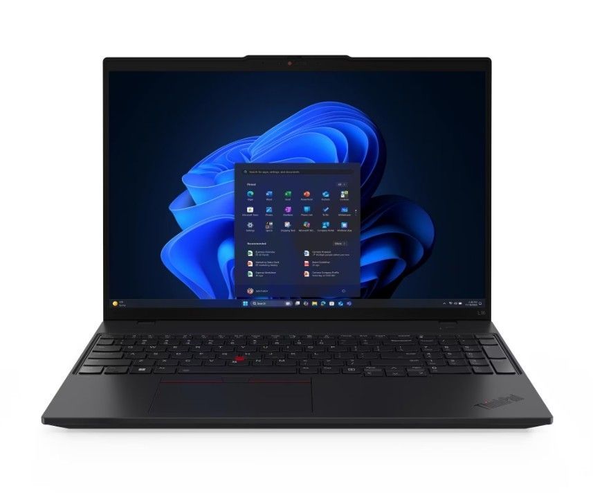 Laptop Lenovo ThinkPad L16 Gen 2 21RH001GPB, 16 inch 1920 x 1200, AMD AI 5 340 (6 C / 12 T, 2.0 GHz - 4.8 GHz, 6 MB + 16 MB cache, 28 W), 32 GB DDR5, 512 GB SSD, AMD Radeon Graphics, Windows 11 Pro