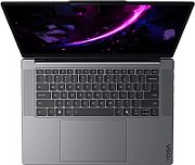 Laptop Lenovo Yoga Pro 7 15IPH11 83SN001VRM, 15 inch 2560 x 1600, Intel Ultra 7 155H (16 C / 22 T, 1.4 GHz - 4.8 GHz, 24 MB Intel Smart Cache cache, 28 W), 32 GB LPDDR5x, 1 TB SSD, Intel Intel Arc Graphics, Windows 11, Tastatura English US, Luna Grey