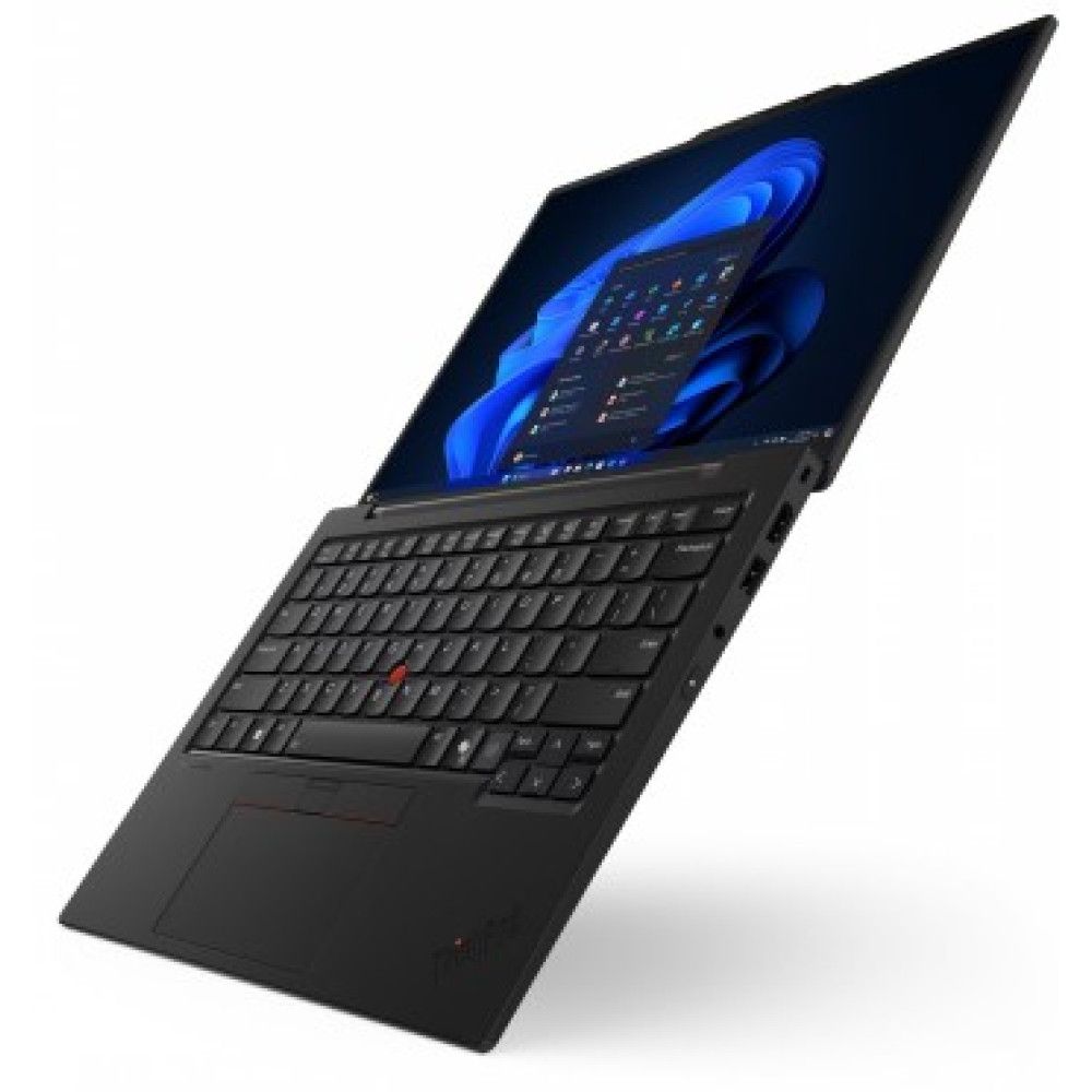Laptop Lenovo ThinkPad X1 Carbon Gen 13 Aura Edition intel core ultra 5, 14 inch 1920 x 1200 pixeli, Intel 228V (8 C / 8 T, 1.3 GHz - 4.50 GHz, 8 MB Intel Smart Cache cache, 37 W), 512 GB SSD, Intel 130V, Windows 11 Pro, Tastatura English, Argintiu