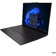 Laptop Lenovo ThinkPad L16 Gen 2 amd ryzen 5 pro, 16 inch 1920 x 1200 pixeli, AMD 215 (6 C / 12 T, 4.70 GHz, L1 Cache: 512KBL2 Cache: 4MBL3 Cache: 16MB cache, 28 W), 16 GB DDR5, 512 GB SSD, AMD 740M, Windows 11 Pro, Tastatura English (EU), Negru