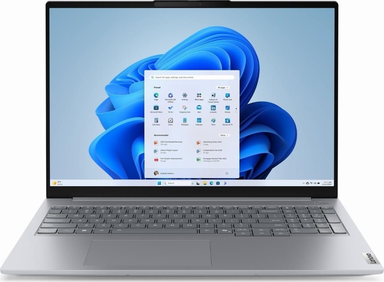 Laptop Lenovo ThinkBook 16 G8 IRL 21SH00G0MH, 16 inch 1920 x 1200, Intel Core I5-13420H (8 C / 12 T, 3.4 GHz - 4.6 GHz, 12 MB cache), 16 GB DDR5, 512 GB SSD, Intel Graphics, Windows 11 Pro