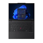 Laptop Lenovo ThinkPad T14 Gen 6 amd ryzen ai 7, 14 inch 2880 x 1800 pixeli Touchscreen, AMD 215 (6 C / 12 T, 4.70 GHz, L1 Cache: 512KBL2 Cache: 4MBL3 Cache: 16MB cache, 28 W), 32 GB DDR5, 1 TB SSD, AMD 740M, Windows 11 Pro, Tastatura English (EU), Negru